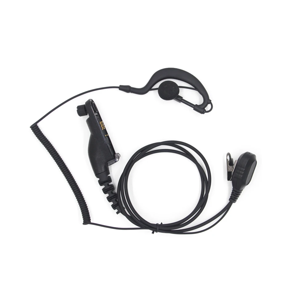 Protable PTT Mic Earpiece Headset Earphones Replacement For Motorola DP4800 DP4801 DP4600 DP4601 Walkie Talkie Accessories