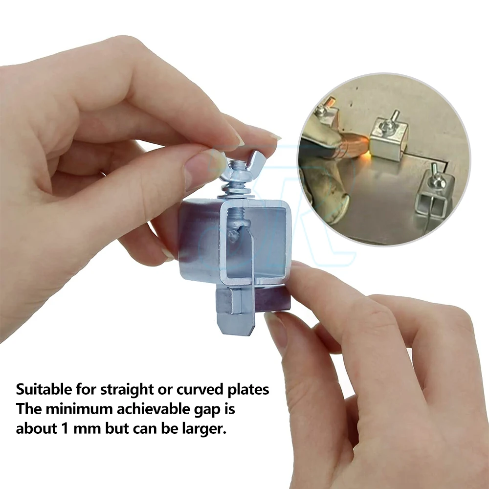 8Pcs Panel Clamps Butt Welding Clip Sheet Alignment Positioner Car Truck Door