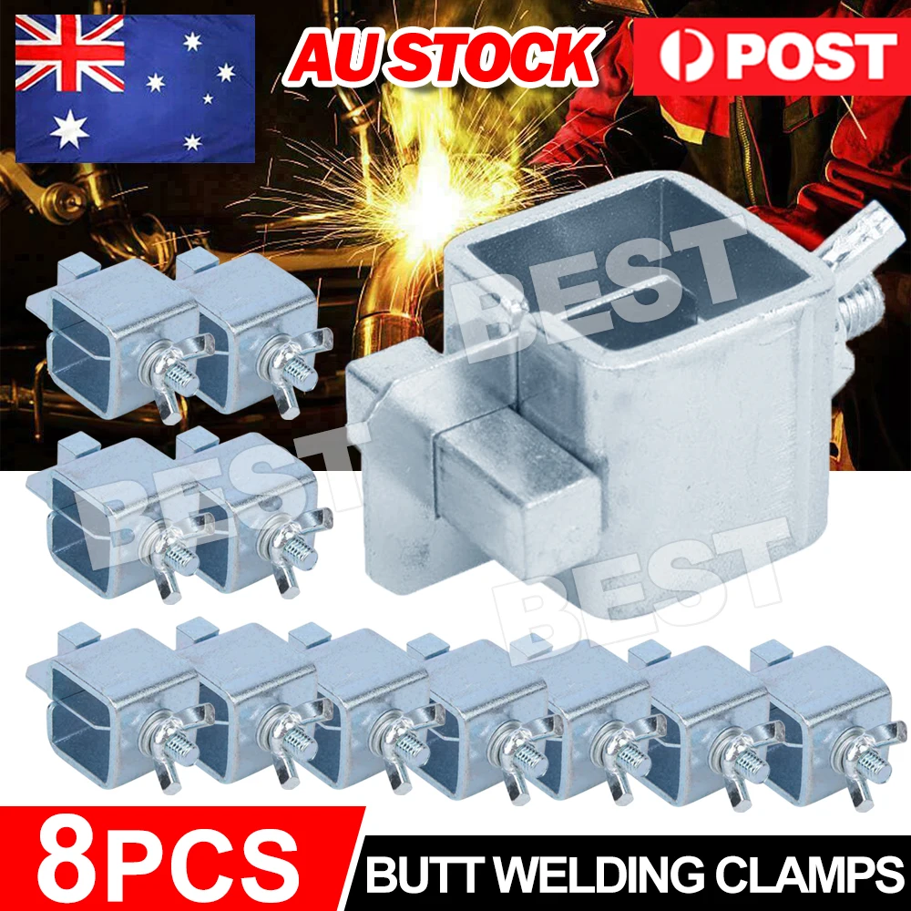 8Pcs Panel Clamps Butt Welding Clip Sheet Alignment Positioner Car Truck Door