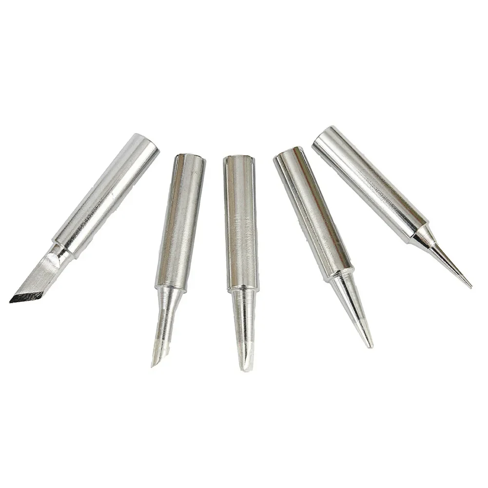 5PCS/10PCS Soldering Iron Tips Soldering Iron Head Set DIY Electric Soldering Iron Replacement Tip Repair