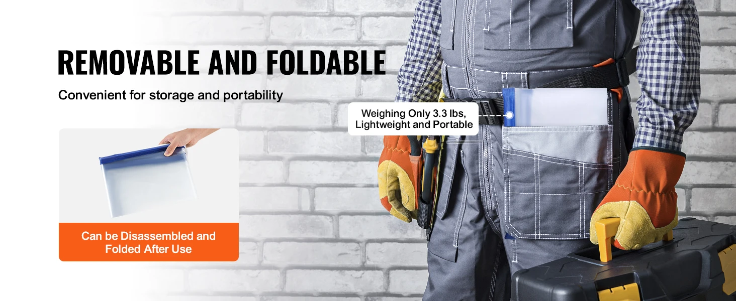 SucceBuy 7.5/8.5/13.2' Reusable Dust Barrier Dust Barrier Door Kit with Magnetic Self-Closing Zipper PE Construction Door Cover