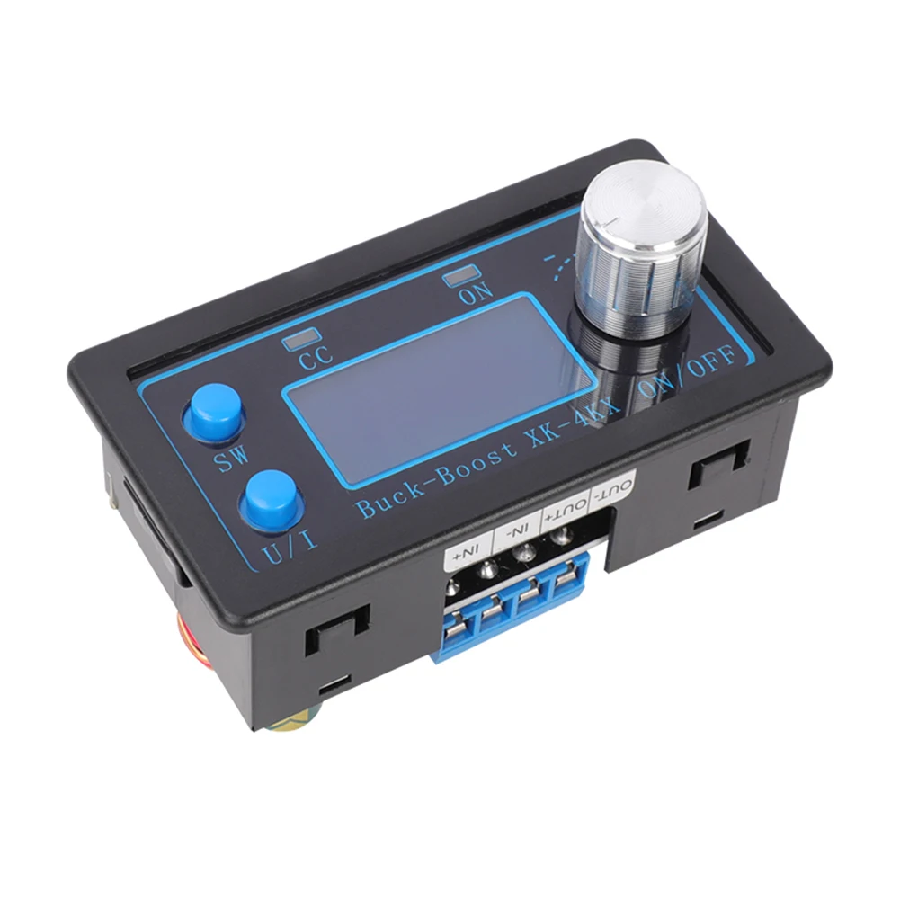 DC DC Buck Boost Converter Power Module CC CV 0.5-30V LCD Display Variable Voltage Regulator DIY Solar Battery Charging Module