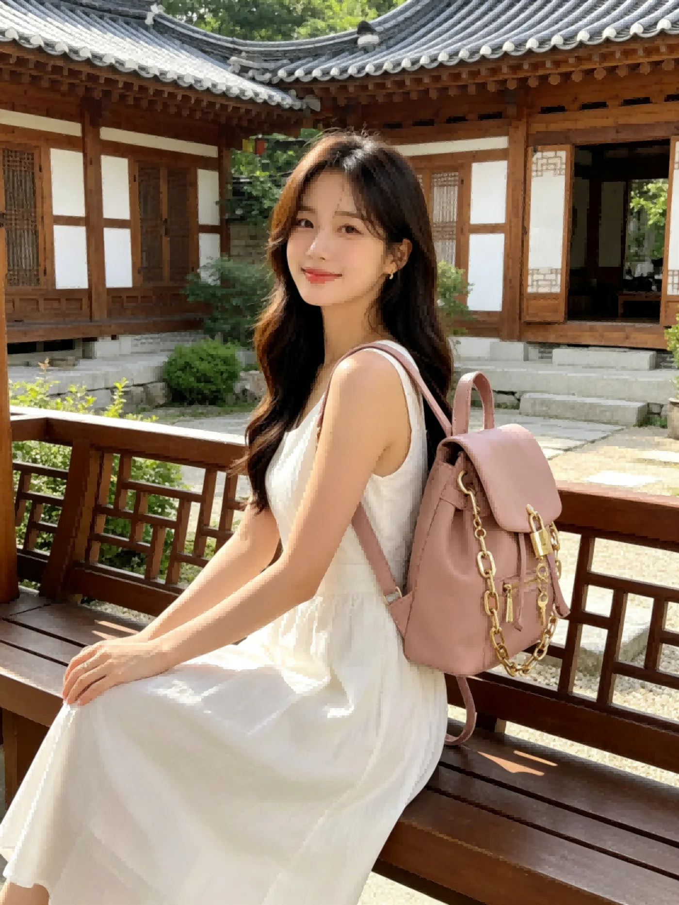 New Korean Women's Fashion Luxury High Quality Leather Travel Backpacks Tassels Designer Shoulder Bags Totes Crossbody Backpack