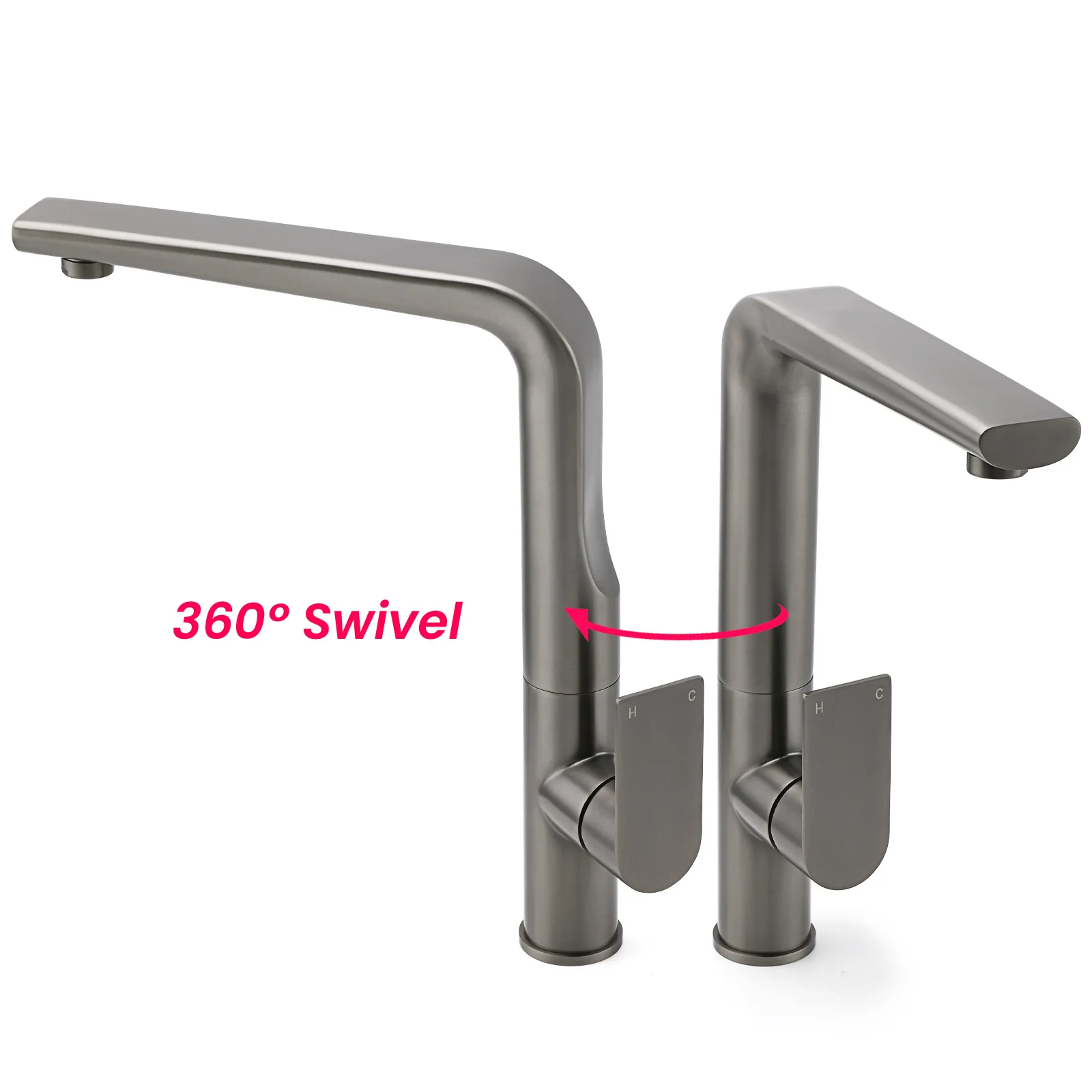 **Sydney Stock** KYLINS Tall Kithen Mixer Tap Sink Faucet Tapware Brushed Nickel Gold Black Gun Metal Chrome WaterMark Wels