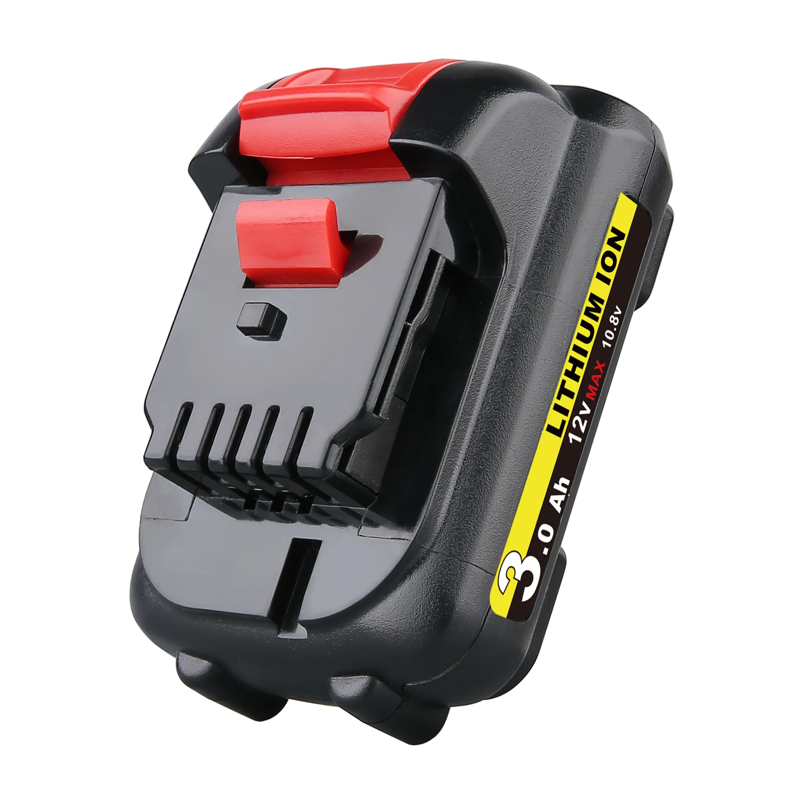 DCB120 3.0Ah 1/2/4Pack 12V Lithium Ion Battery Replace for DeWalt DCB123 DCB127 DCB101 DCB119 DCD700 Higher Capacity Battery pin