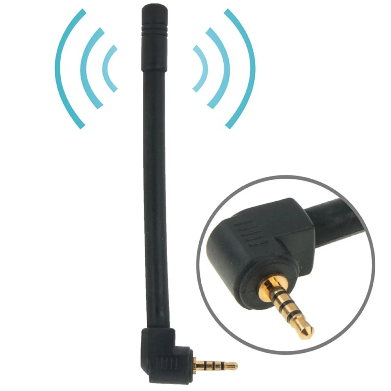 3.5mm FM Radio Antenna Replacement For Bose Wave Music System Indoor Sound Radio Stereo Receiver Accessories FM 80MHz-108MHz