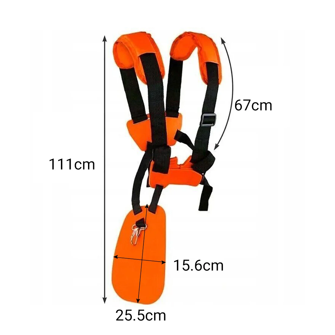 Universal Double Shoulder Strap Harness for Brushcutter Whipper Snipper Trimmers
