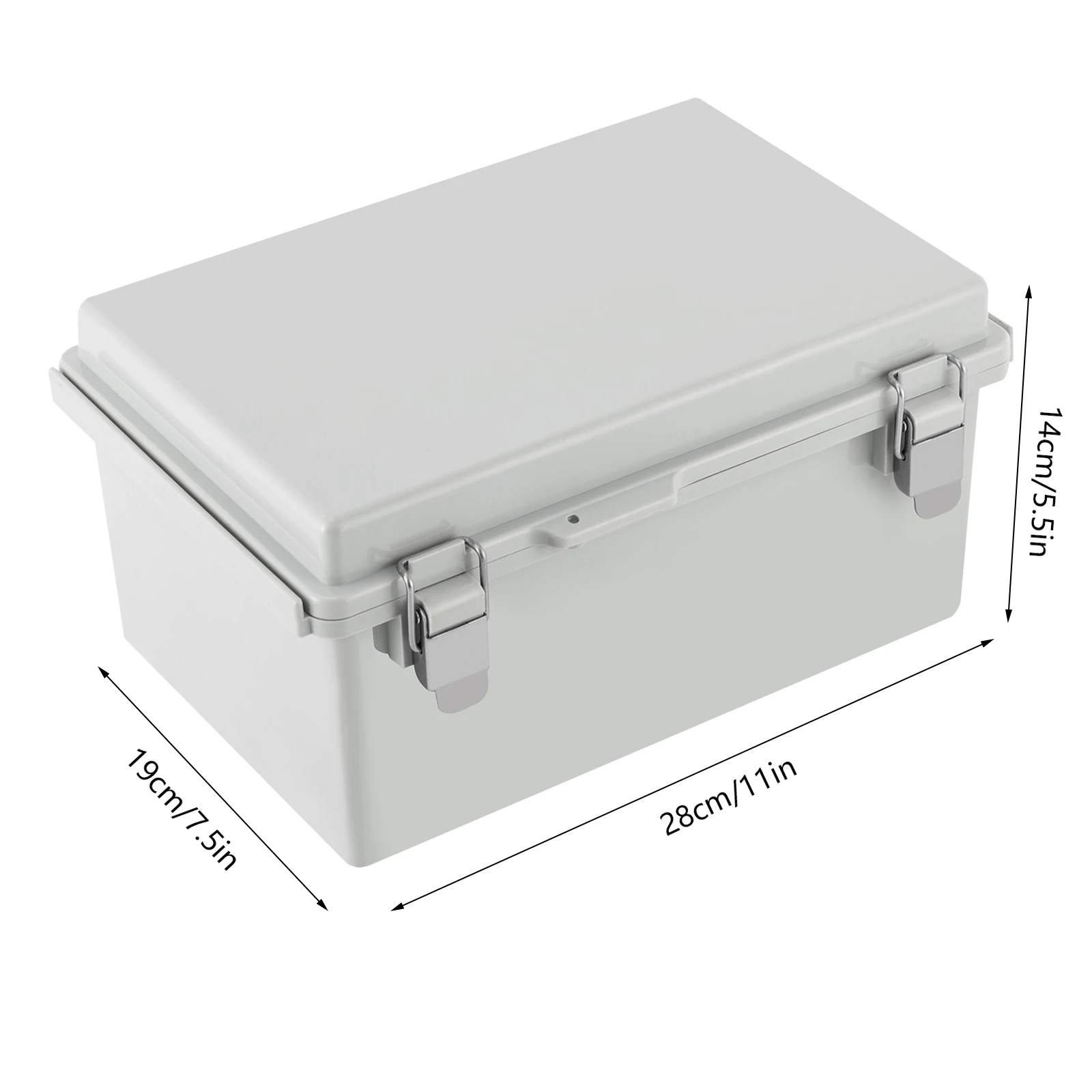 Waterproof Weatherproof Electrical Enclosure Junction Box Project Case ABS for electric power, railroad, construction sites