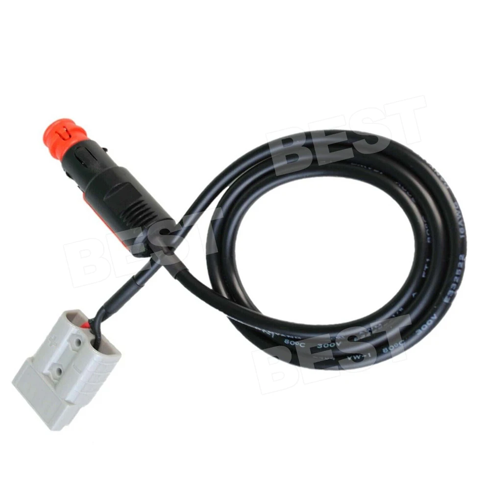 50 Amp Anderson Plug to Merit Cigarette Plug Adapter 2m