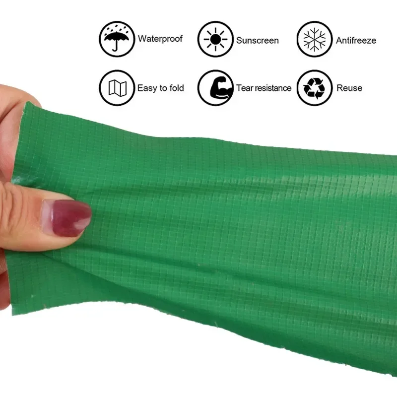 High Sticky Strong Tarpaulin Repair Tape Waterproof Self-Adhesive Tapes Patches Outdoor Truck Tent Cover Awning Tape for Camping