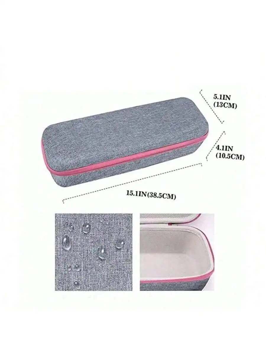 Hair Styling Tool Organizer Bag Shockproof Waterproof Case For Straightener Curler Hair Dryer Travel Toiletry Storage Pouch