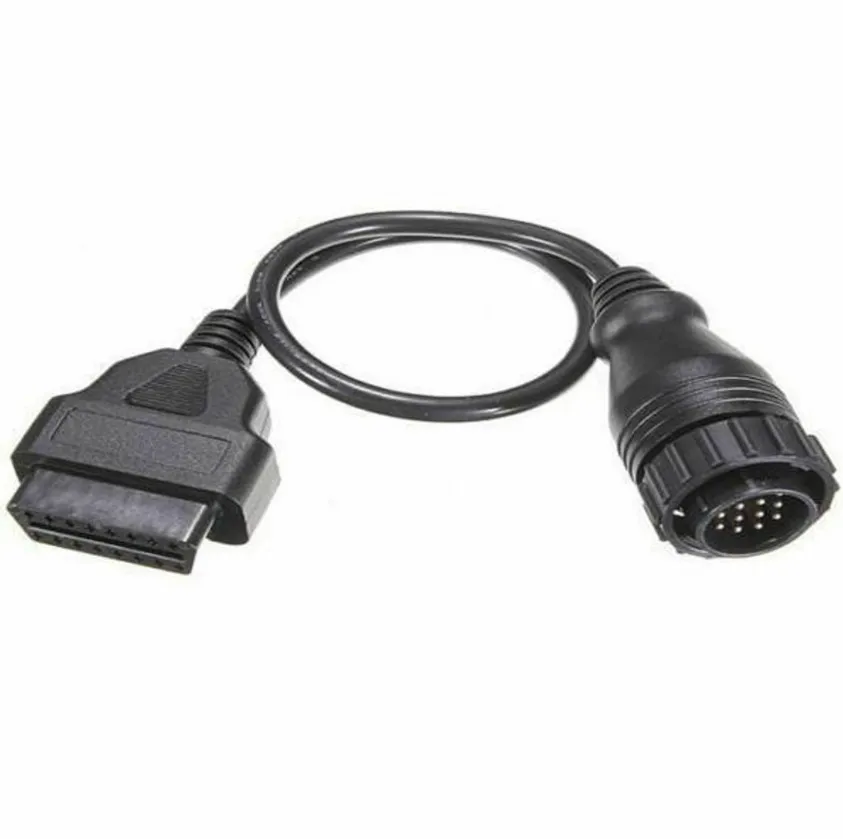 High Quality For Mercedes For BENZ Sprinter 14pin To 16Pin Car Diagnostic Cable 14 Pin To OBDII OBD2 OBD II ODB 2 16 Pin Adapter