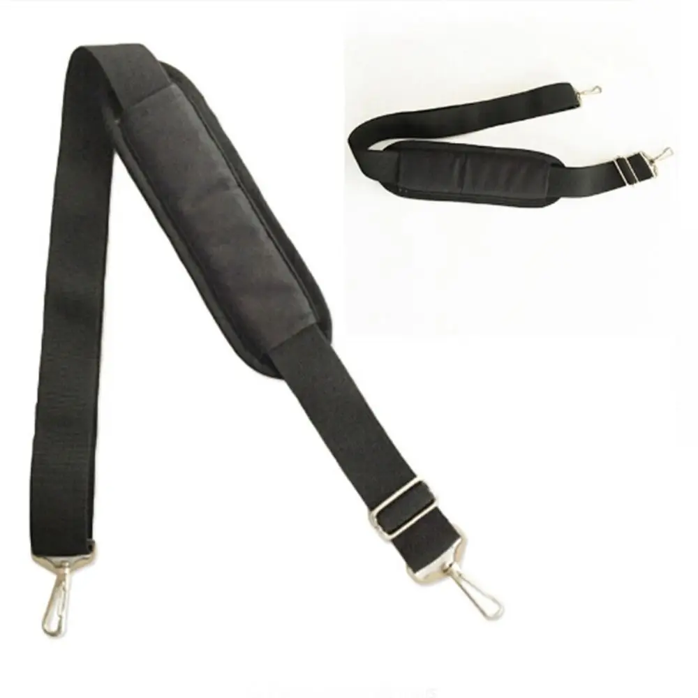 1PC Detachable Band Nylon Bag Strap 145cm Black Handbag Belts Adjustable Shoulder Strap Laptop Bag 2050
