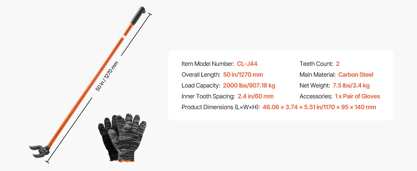 SucceBuy Pallet Buster Tool Carbon Steel Handle 2000 lbs Wrecking Pry Bar Deck Board Removal Tool for Roofing Trim Drywall