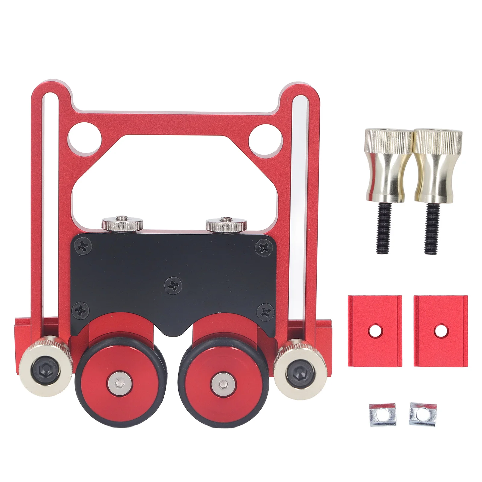 AU Table Saw Stock Roller Woodworking Feeding Roller Adjustable Aluminum Alloy Easy Installation Good Stability for Processing