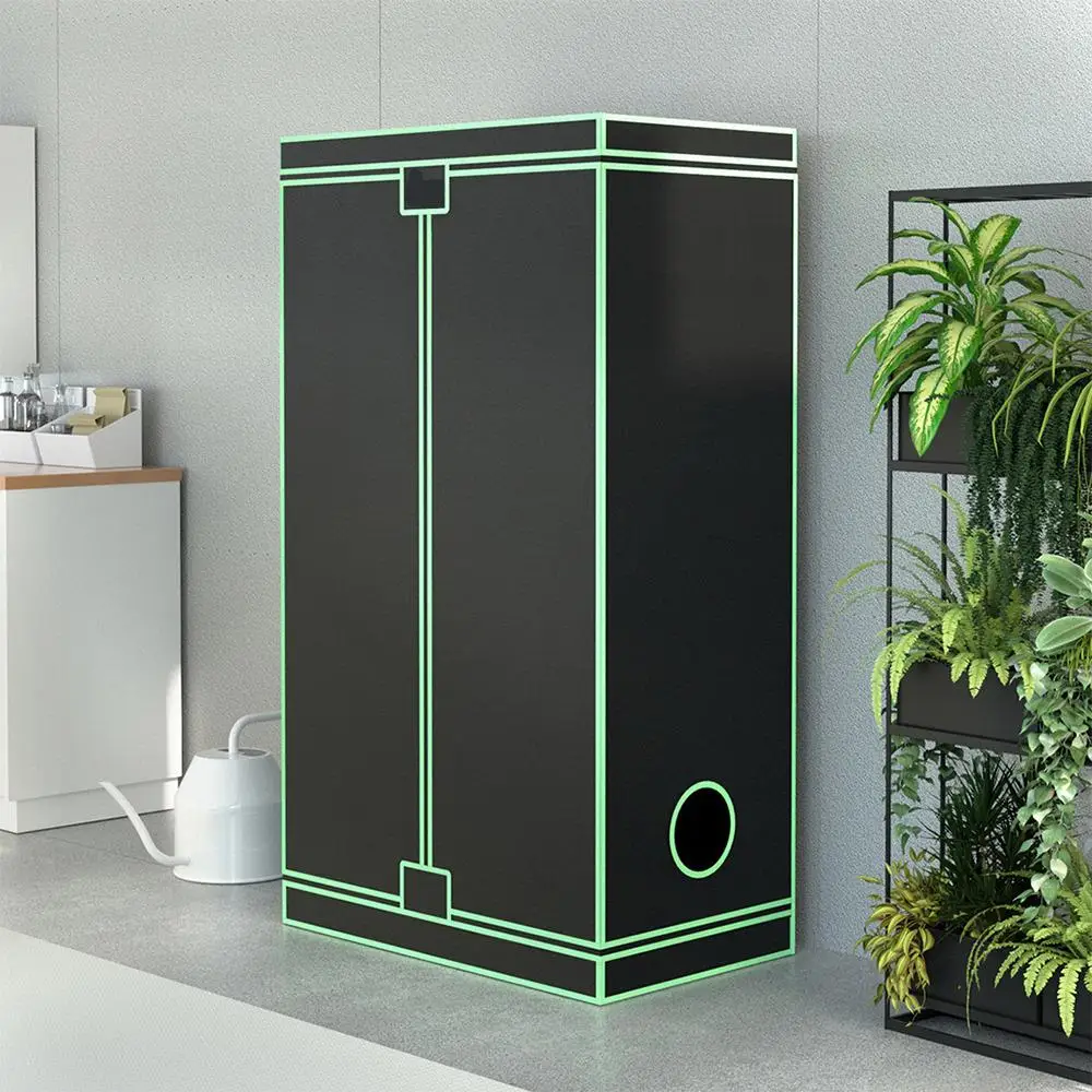 4 Tier Hydroponic Grow Tent Kit 100x60x180cm Indoor Plant Growing System with Shelves and Accessories