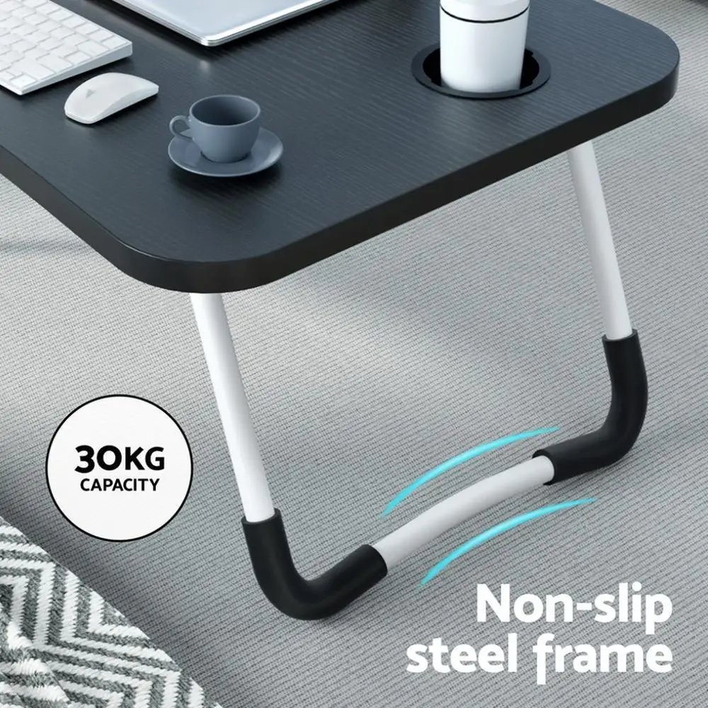 Portable Adjustable Foldable Laptop Desk Table Lap Tray for Sofa Bed Work and Study