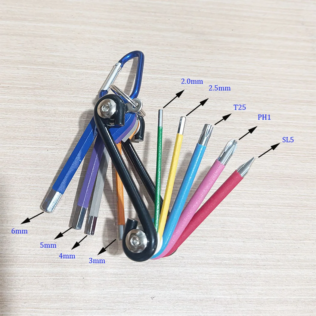 PORIYA 54 PCS EXTRA LONG ARM WRENCH ALLEN KEY HEX SET METRIC + IMPERIAL + TORX KEY
