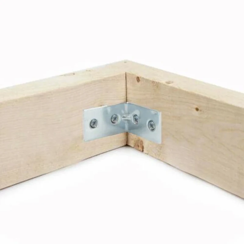 12pcs L-Shaped Corner Brackets Metal Corner Braces Drawer Shelf Wall Bracket Fixing Right Angle Corners Brace Furniture Hardware