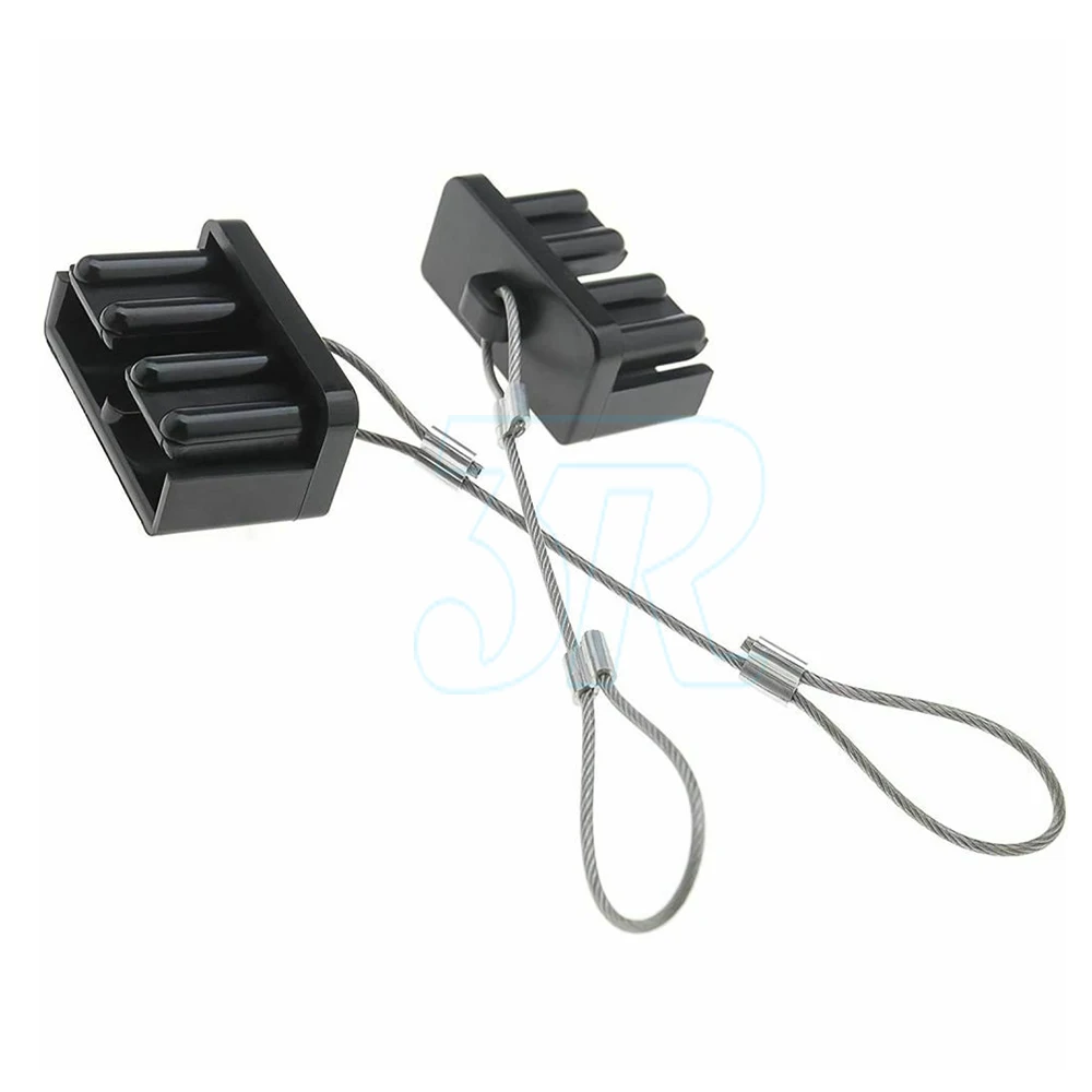 4pcs Dust Cap Black Anderson Plug Cover Style Connectors 50AMP Battery Caravan