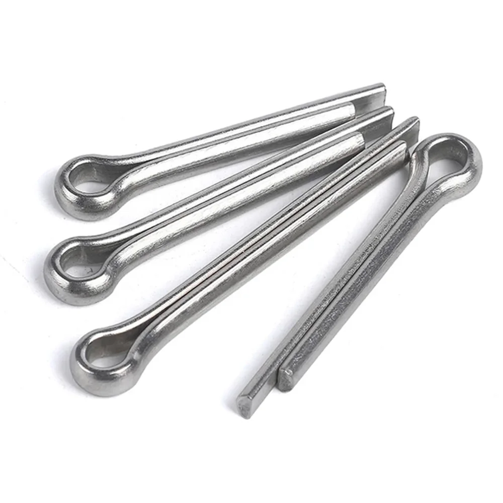 230PCS Stainless Steel Cotter Pin Assortment Set 6 Sizes Split Pins Spring Kit