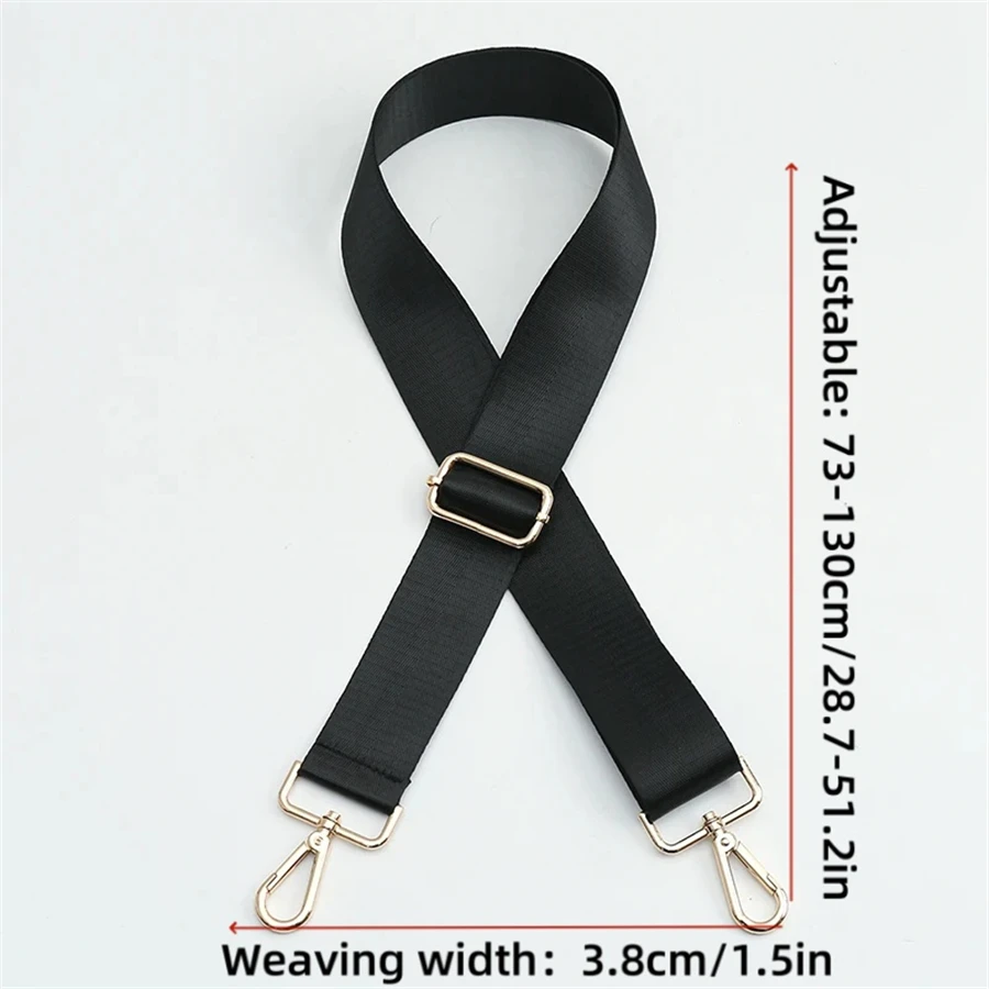 Fashion Wide Replacement Strap Shoulder Bag Strap For Bags Nylon Woman Messenger Accessories