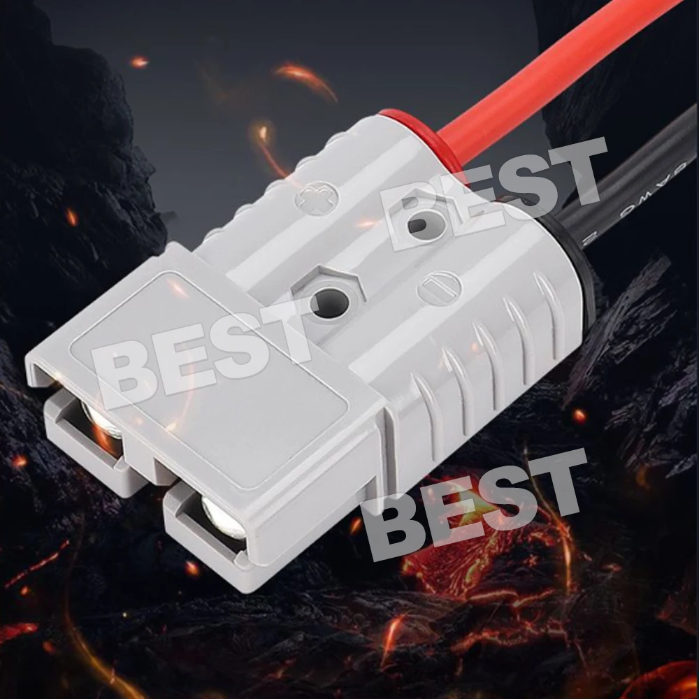 50 Amp Anderson Plug Connector Double Y Adaptor 1 to 2 6mm Automotive Cable AU