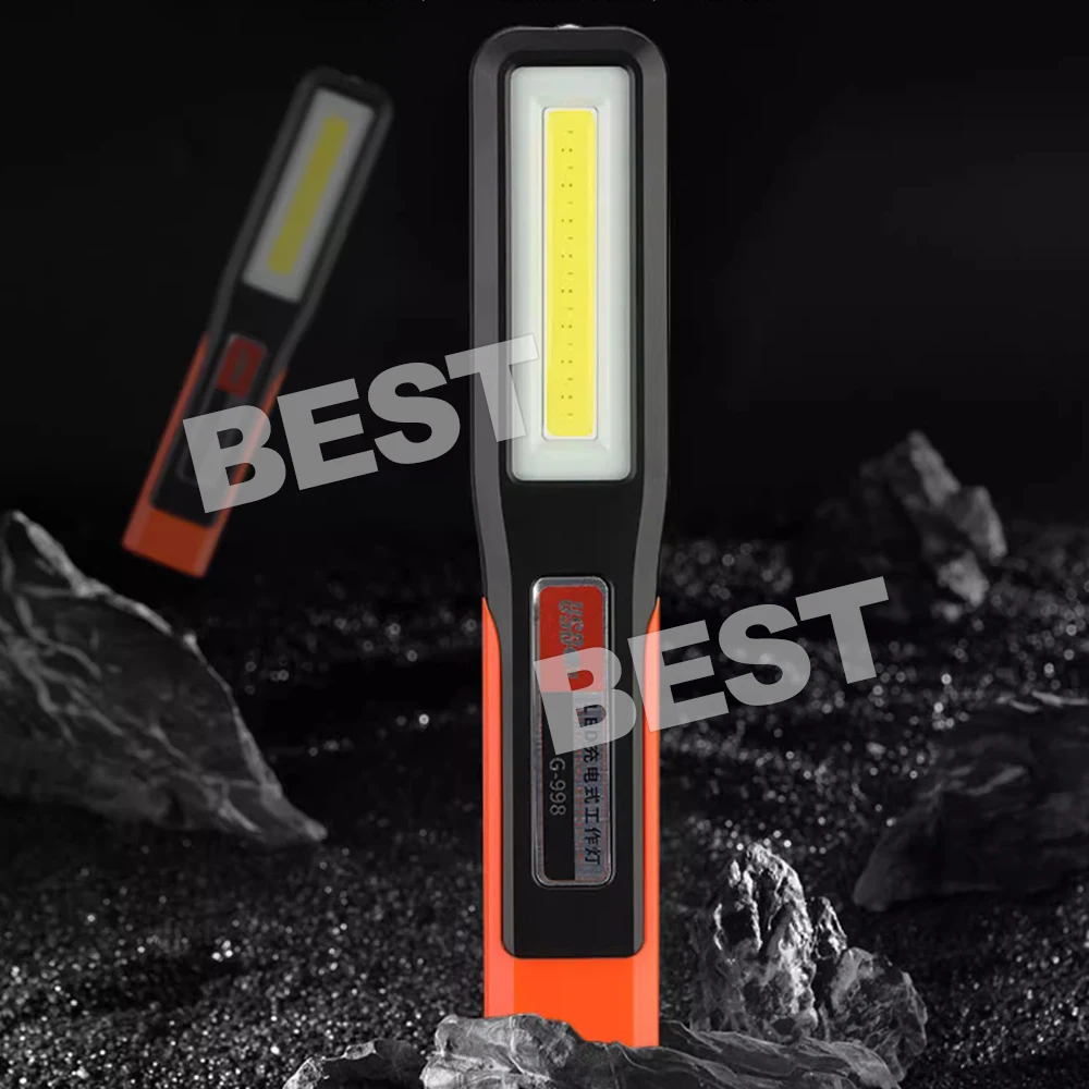 2PCS Rechargeable LED Magnetic Work Light Cordless COB Inspection Lamp Torch AU