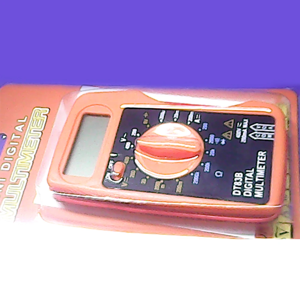 Portable Digital Multimeter Ultra Thin Multifunctional Capacitance Meter High-precision Auto Range for Electrician Supplies