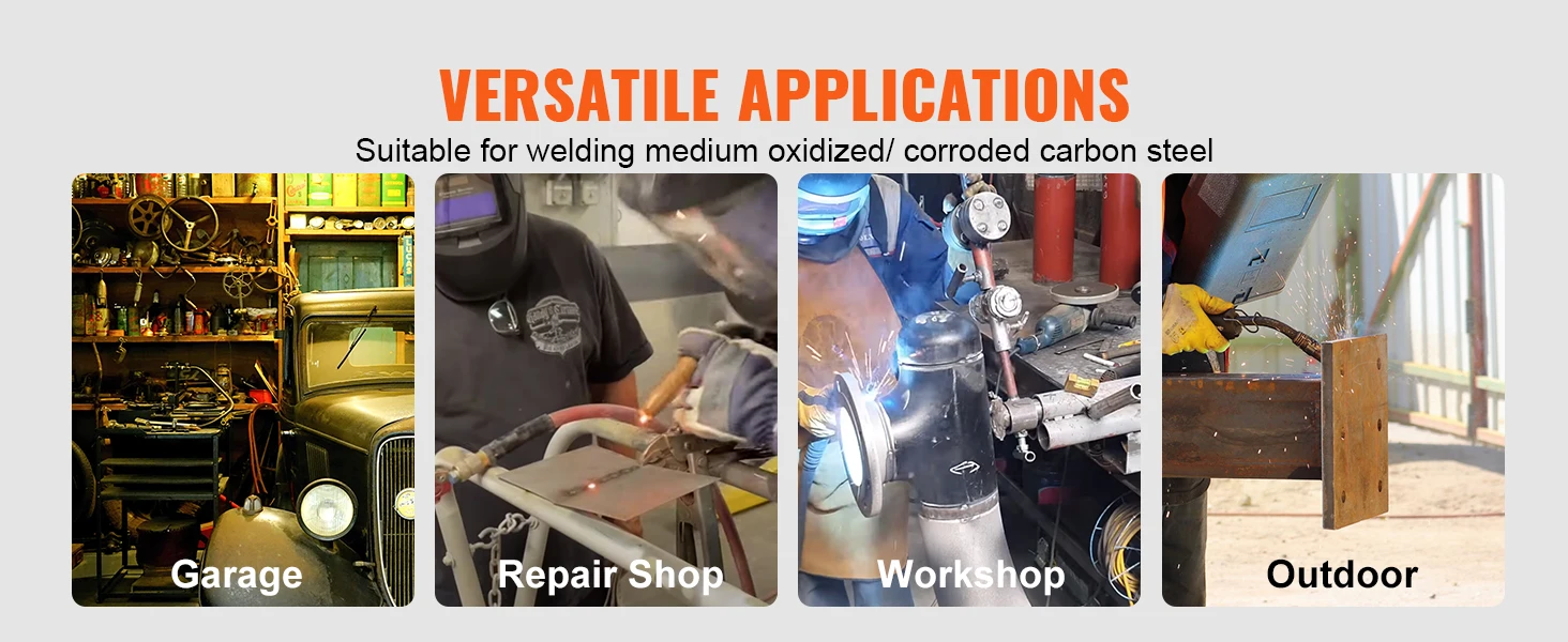 SucceBuy 0.035 Inch Flux Cored Welding Wire Carbon Steel Iron MIG Welding Machine Welder Accessories For Soldering