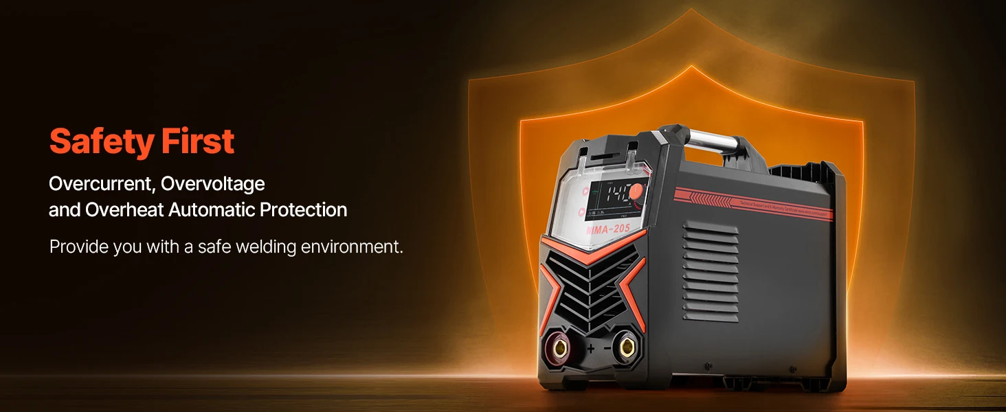 succebuy TIG Welder205A2-in-1Welding Machine Lift TIG/MMA Stick Electric Welder Machine with IGBT Inverter Hot Start Arc Force