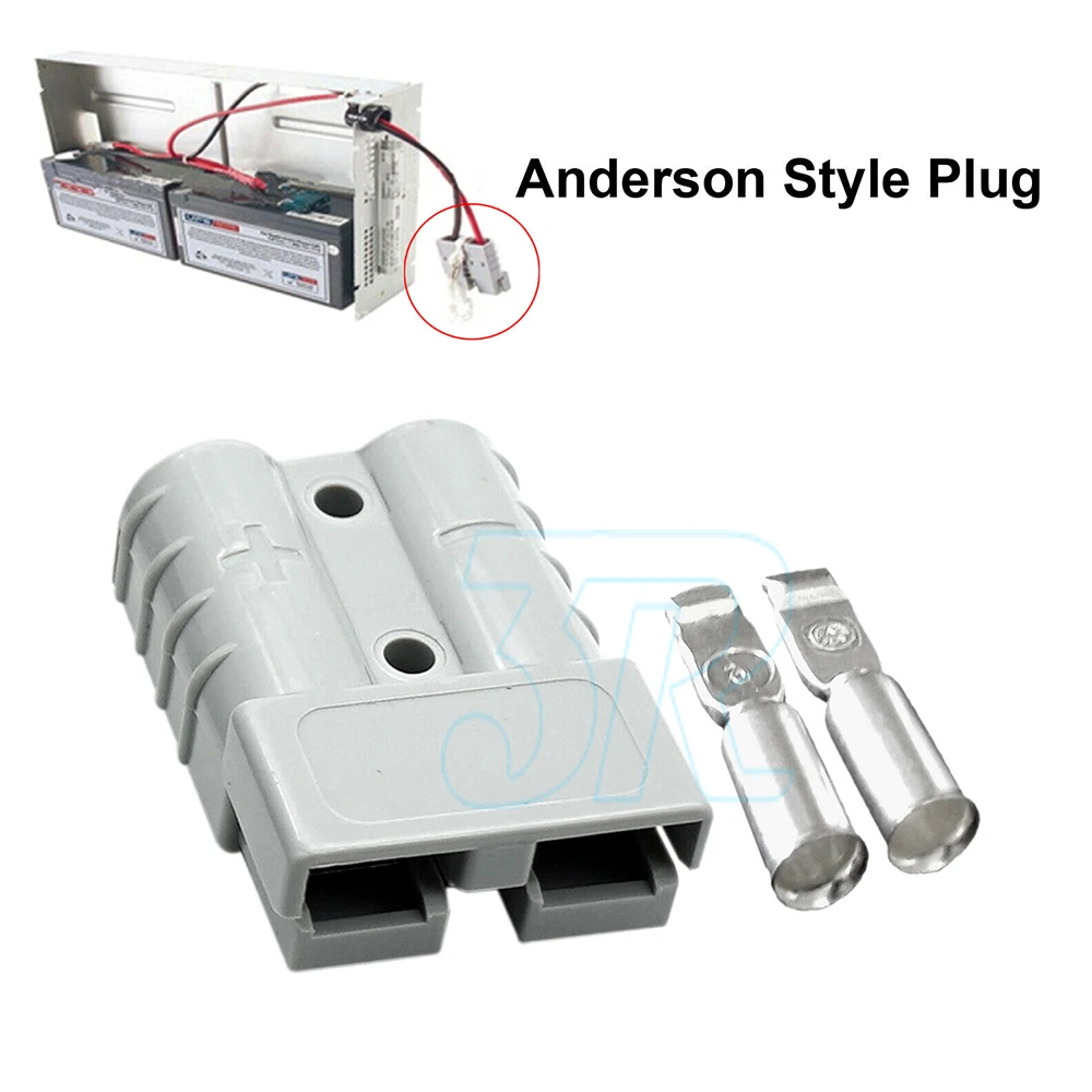 10X Anderson Style Plug Connectors 50 AMP 6AWG 12-24V DC Power Tool AU