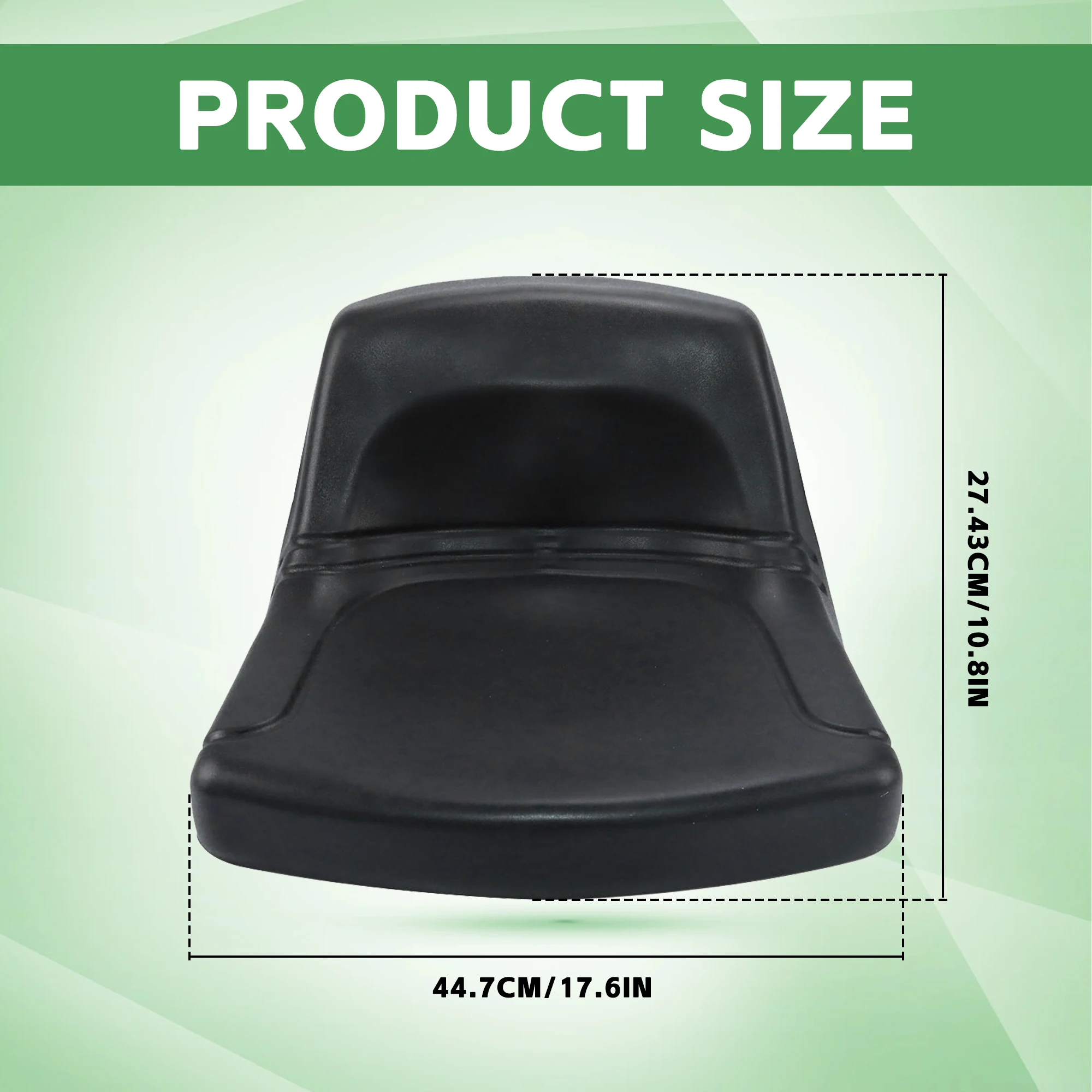 High Back Lawn Mower Garden Tractor Seat Replacement for Toro Replacement for MTD Mowers