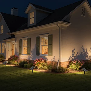 Intelamp Solar Lights Outdoor 4000Mah Solar Spotlights 3 Modes Dusk to Dawn Solar Spotlights Solar Lights for Garden and Yard
