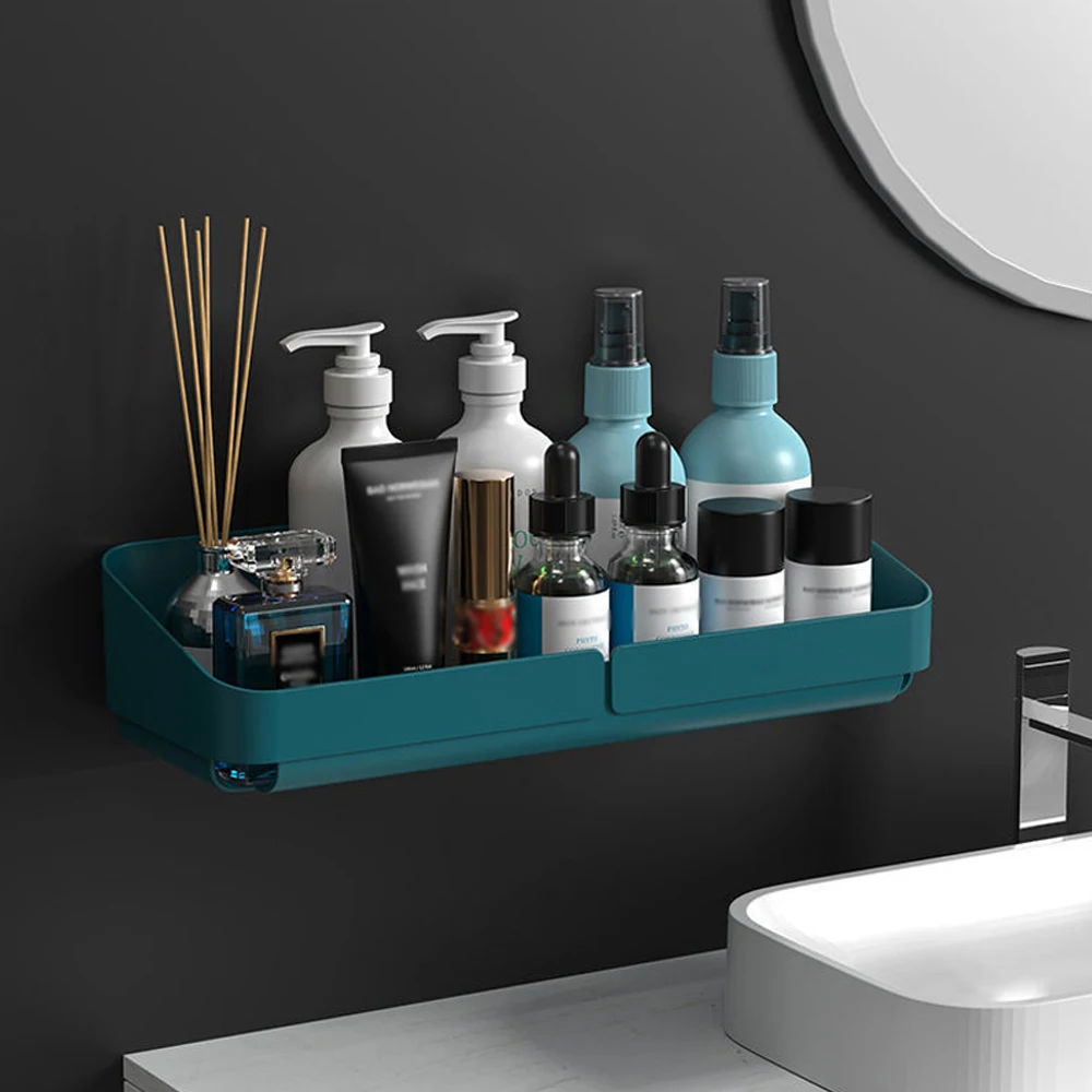 Bathroom Corner Shower Shelf Shampoo Soap Holder Storage Rack Organiser Caddy