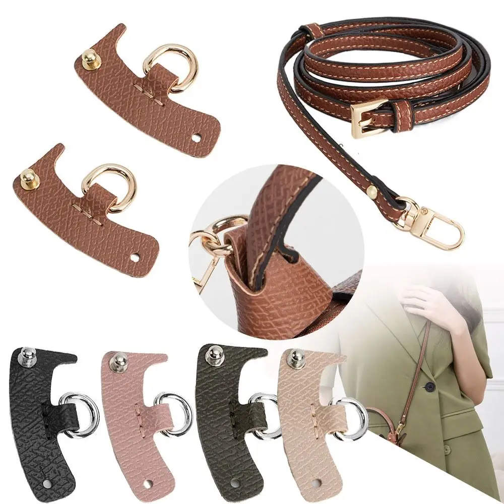 Bag Transformation Accessories for Longchamp mini Bag Straps Punch-free Leather Shoulder Crossbody Conversion Hang Buckle 2050