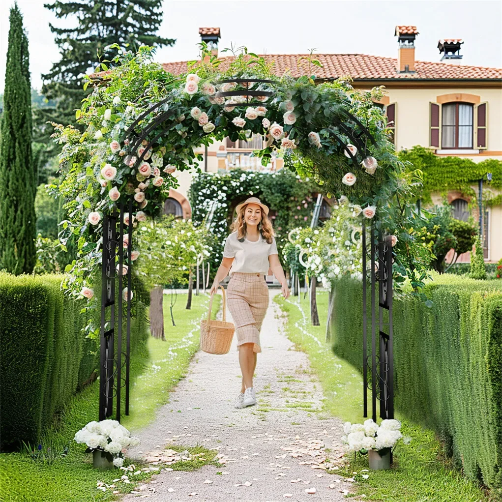 Rose arch Rankhilfe garden Climbing aid Rose trellis Garden archway 215cm