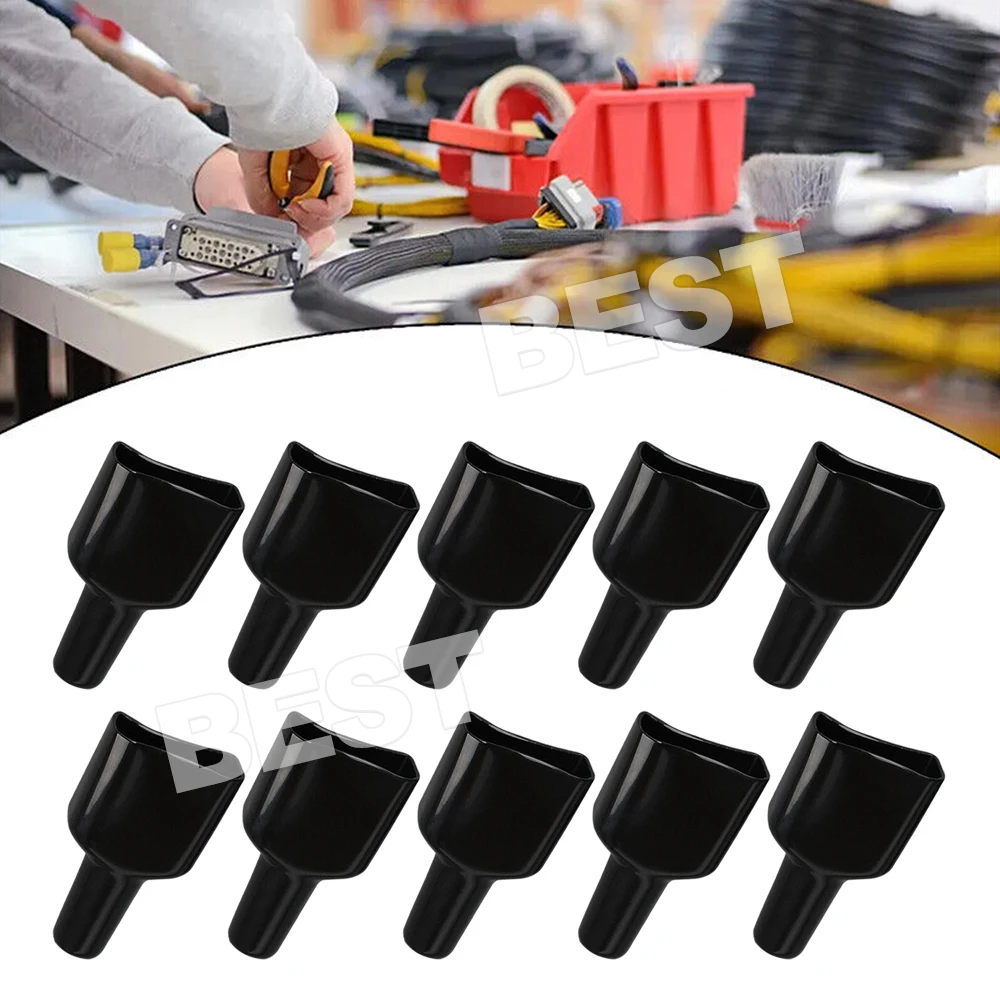 10x Waterproof Anderson Style 50A Plug dust cable sheath cover black 50A /50 AMP