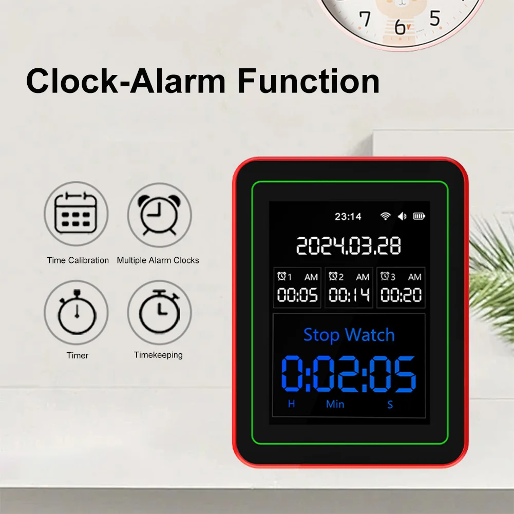 15-in-1 WiFi Smart Air Quality Monitor Tester CO/CO2/HCHO/TVOC/PM0.3/PM1.0/PM2.5/PM10/Temperature/Humidity APP Control Detector