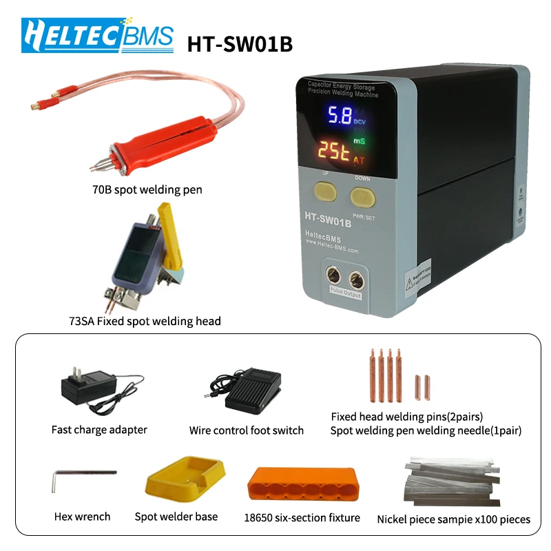 21KW36KW42KW Capacitor Storage Battery Spot Welding Machine/Portable Small Spot Welder Tools LED Digital Display 0.5mm Thickness
