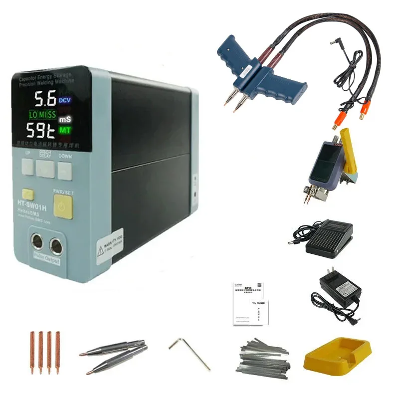 21KW36KW42KW Capacitor Storage Battery Spot Welding Machine/Portable Small Spot Welder Tools LED Digital Display 0.5mm Thickness