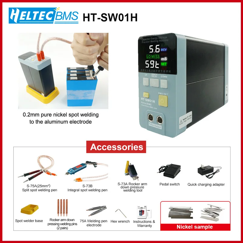 21KW36KW42KW Capacitor Storage Battery Spot Welding Machine/Portable Small Spot Welder Tools LED Digital Display 0.5mm Thickness