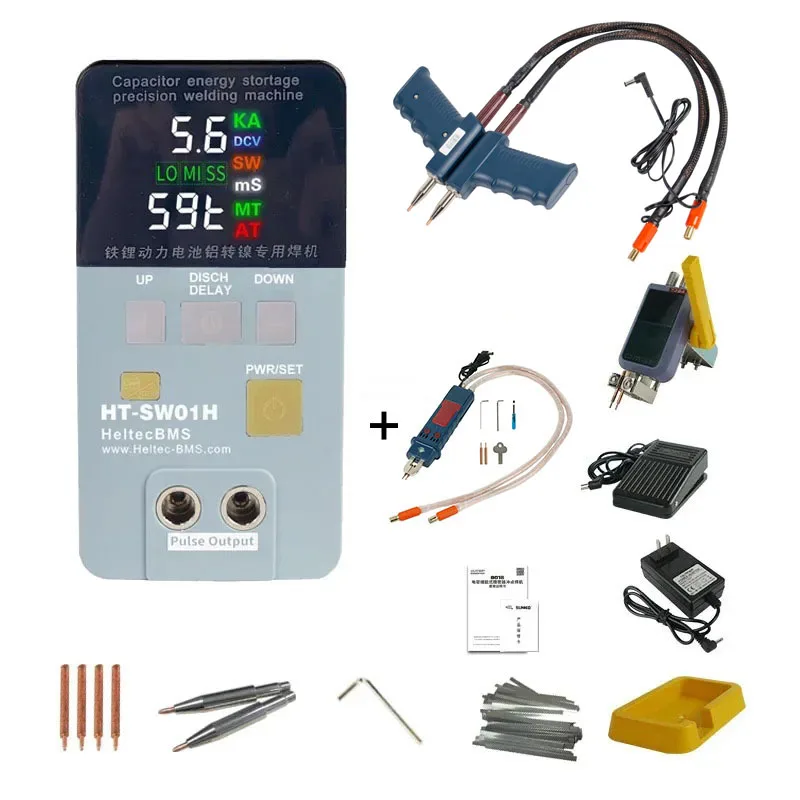 21KW36KW42KW Capacitor Storage Battery Spot Welding Machine/Portable Small Spot Welder Tools LED Digital Display 0.5mm Thickness