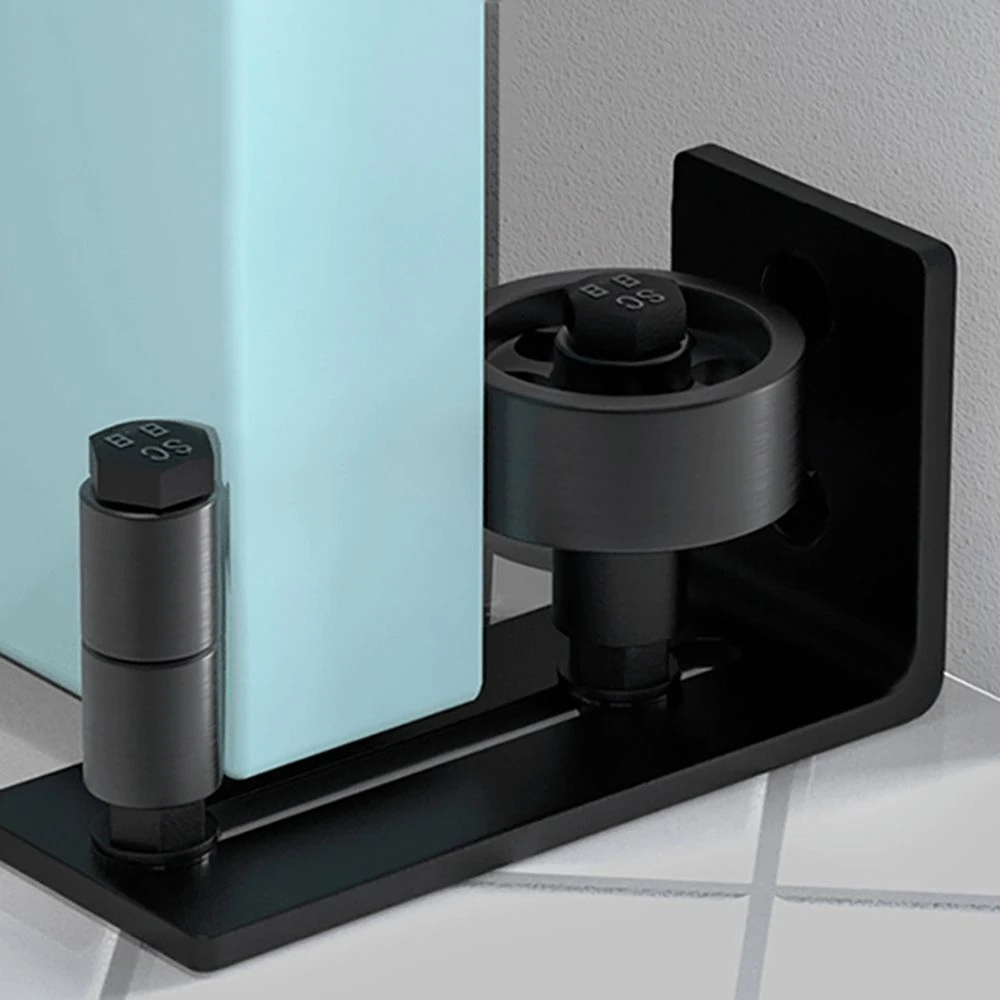 Adjustable Barn Door Floor Guide Roller Wall Mount Bottom Stay Sliding Hardware
