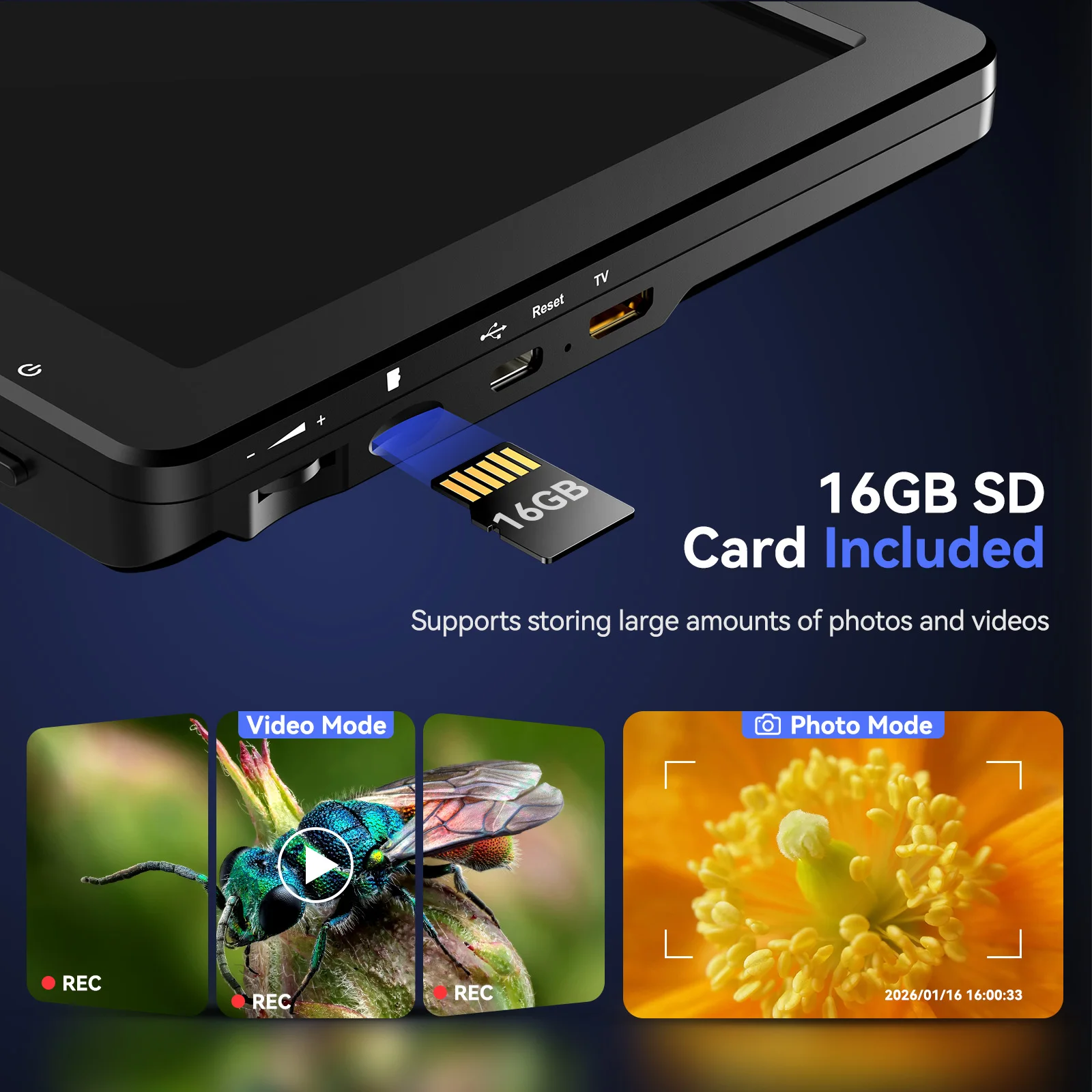 TOMLOV HDMI Digital Microscope 1500X DM9 Max 10.1" HD IPS 20MP Coin Microscope for Error Coins LCD Soldering Magnifier for Adult