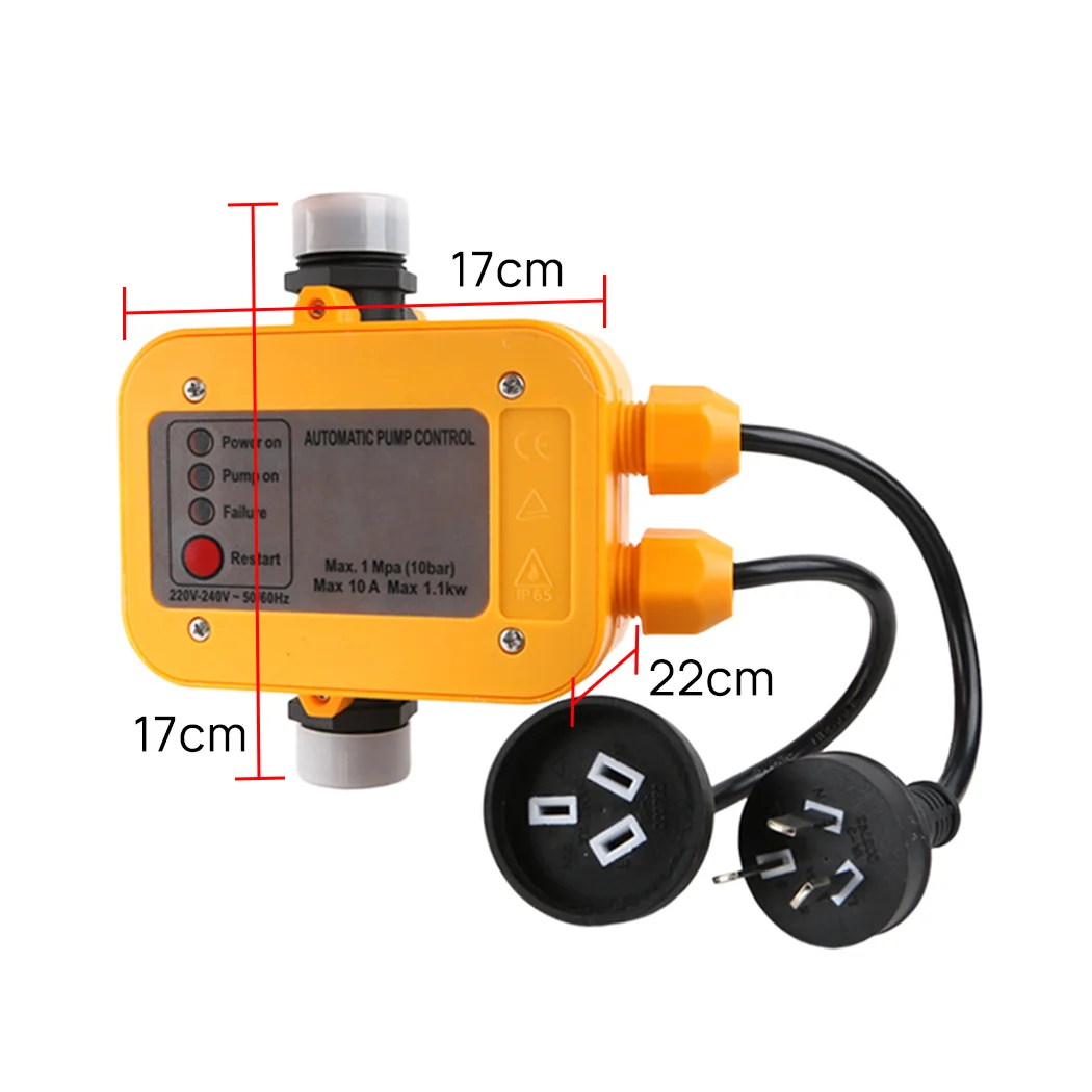 PORIYA Peripheral Water Pump QB60 QB80 Garden Boiler Car Wash Auto Controller