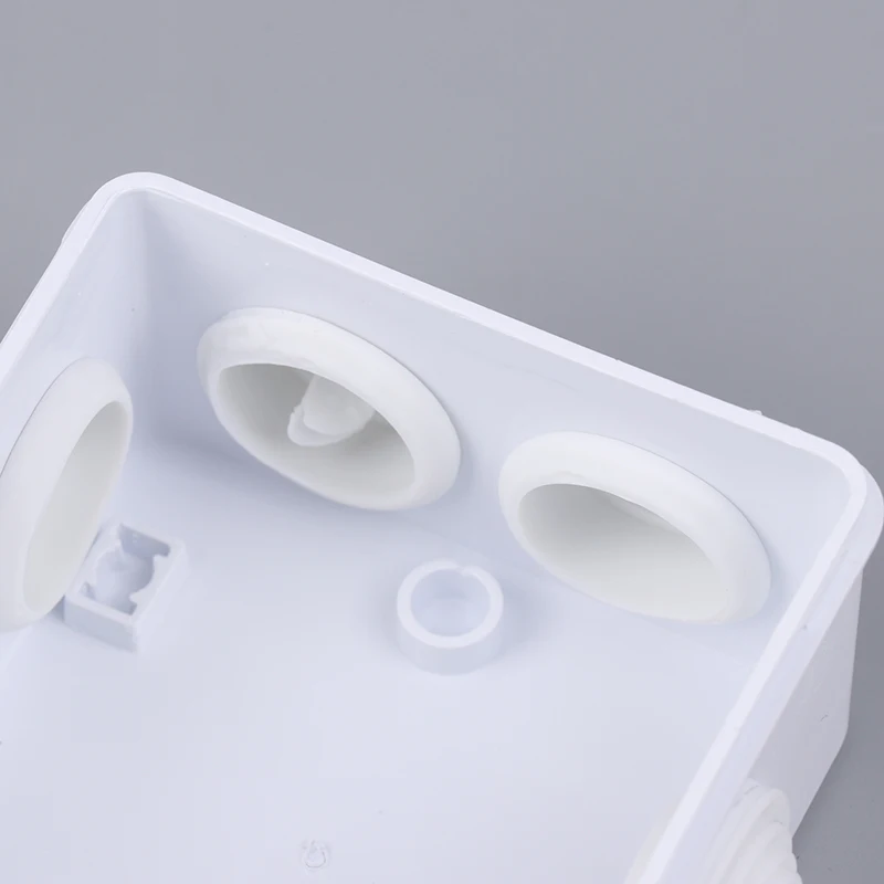 White Connection Cable Branch DIY Waterproof IP65 Power Case Junction Box Indoor Wire Shell Electric Control Boxes