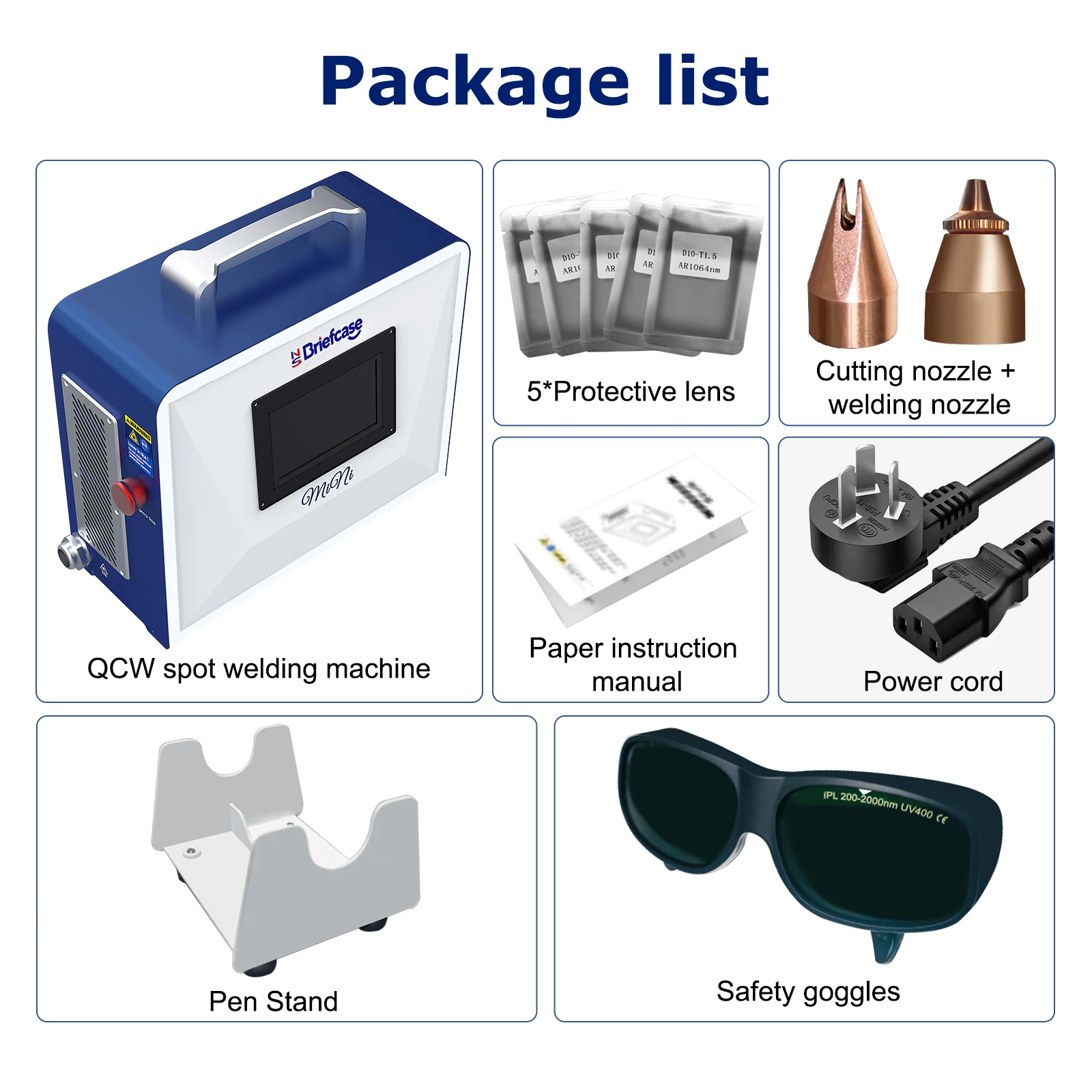 600W 6J Ultra-Thin Precision Welding Laser Spot Machine Portable QCW Handheld Thin Plate Cutter for Metal Welding And Cutting