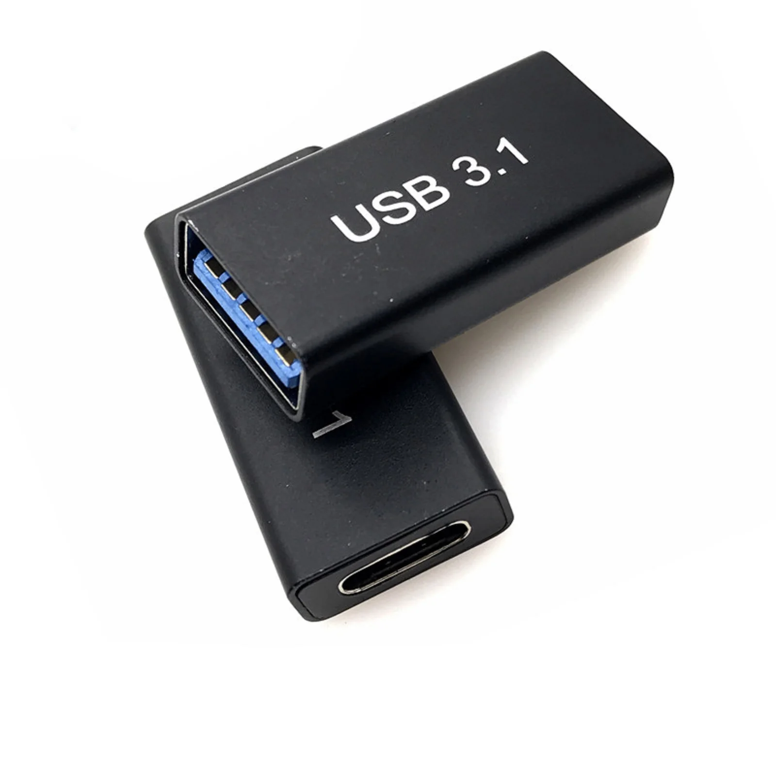 1Pc USB 3.0 Coupler Female to USB Type C Female Adapter 10Gbps Super Speed USB3.0 Type-C Extender Connection Converter