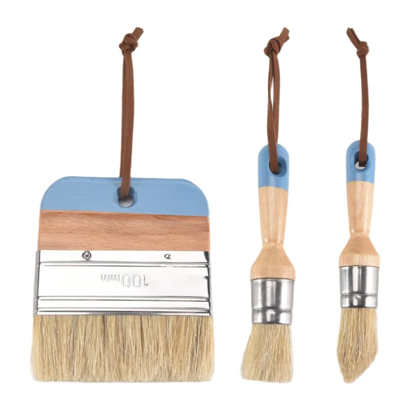 Brush For Acrylic Painting Bristle Stencil Brushes For Wood Furniture Home Decor